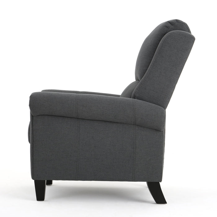 Contemporary Push Back Recliner Chair
