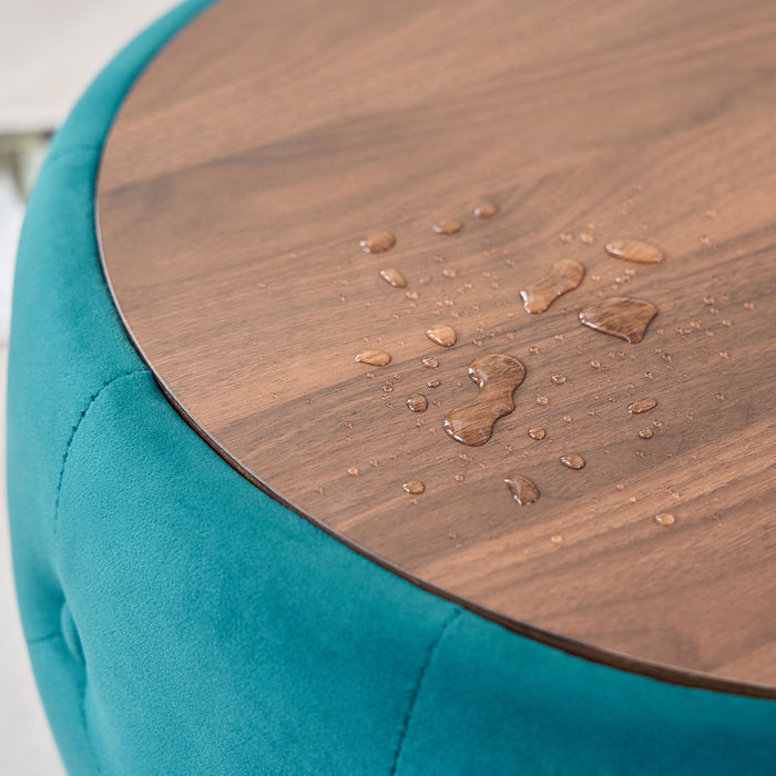 Nesting Ottomans 2 Piece With Tray, 4 In 1 Function