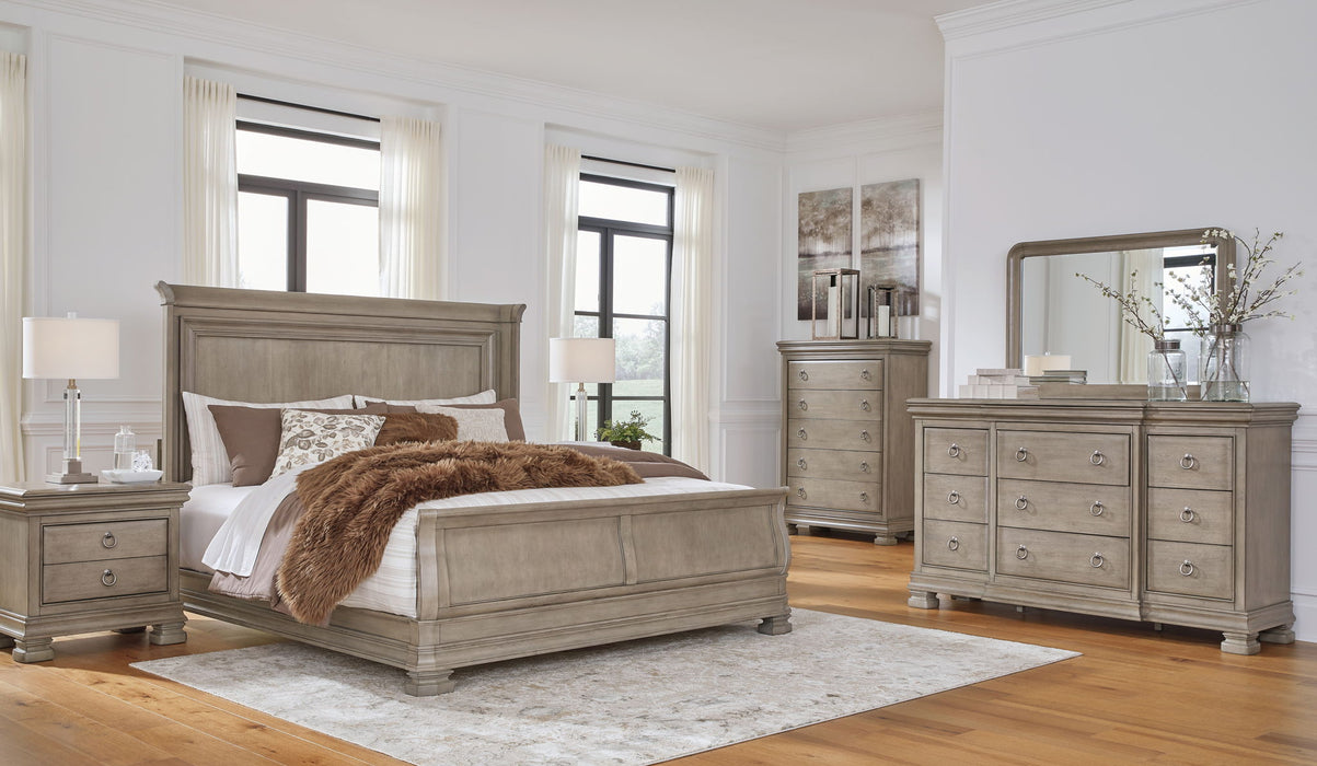 Lexorne - Sleigh Bedroom Set