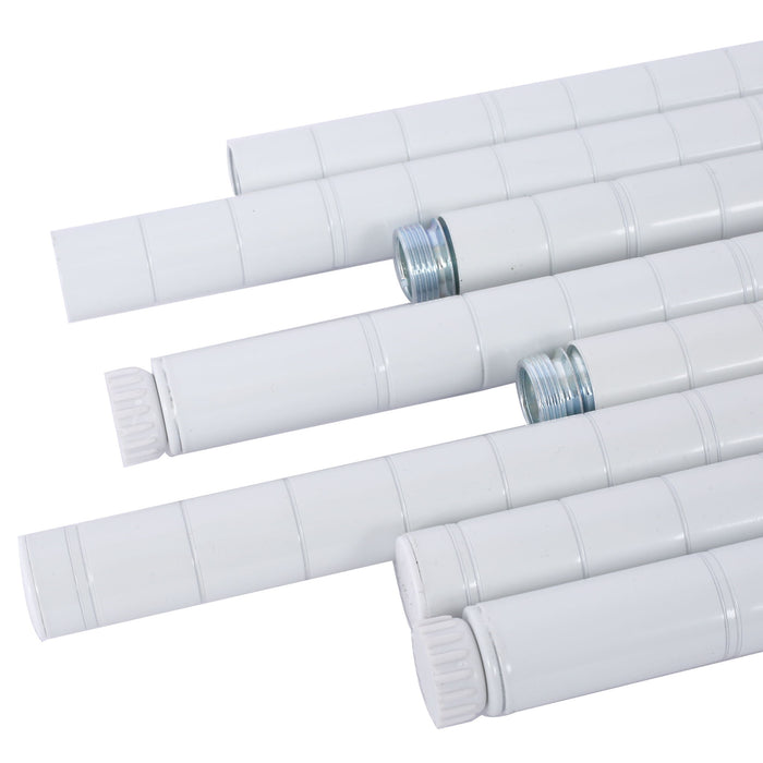 6 Tier 6000Lbs Capacity Nsf Metal Shelf Wire Shelving Unit, Heavy Duty Adjustable Storage Rack With Wheels & Shelf Liners For Commercial Grade Utility Steel Storage Rack