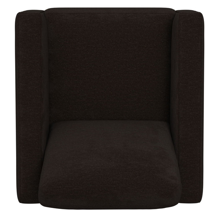 Accent Chair With Track Arm Design