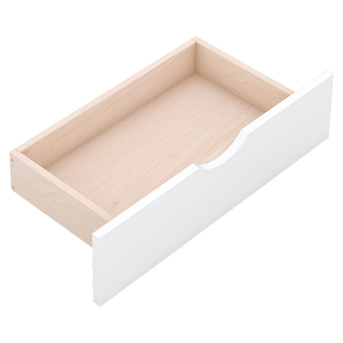 LED Platform Bed With Trundle With Storage Headboard With Drawers