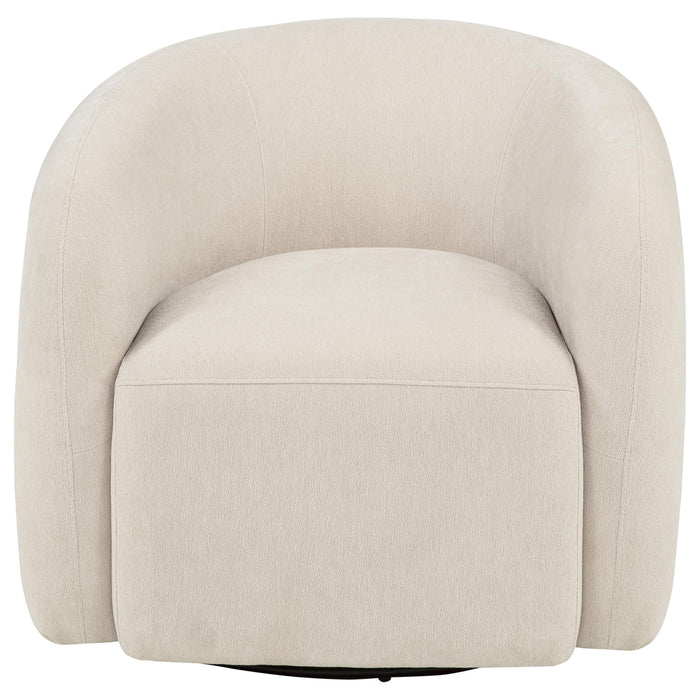 Stanley - Swivel Accent Chair - Beige