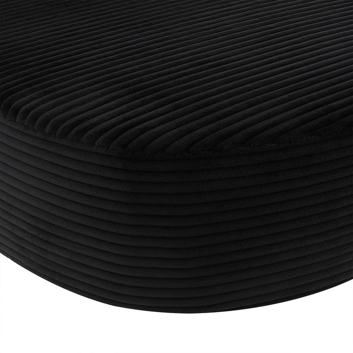 Modern Chaise Lounge Sofa Boneless Couch With Supportive Pillows