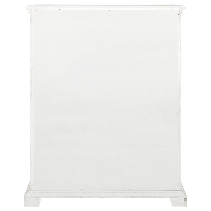McKinney 5-drawer Bedroom Chest of Drawers Vintage White