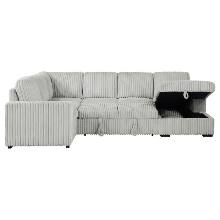 Devonshire - Sleeper Sectional Sofa Storage Chaise