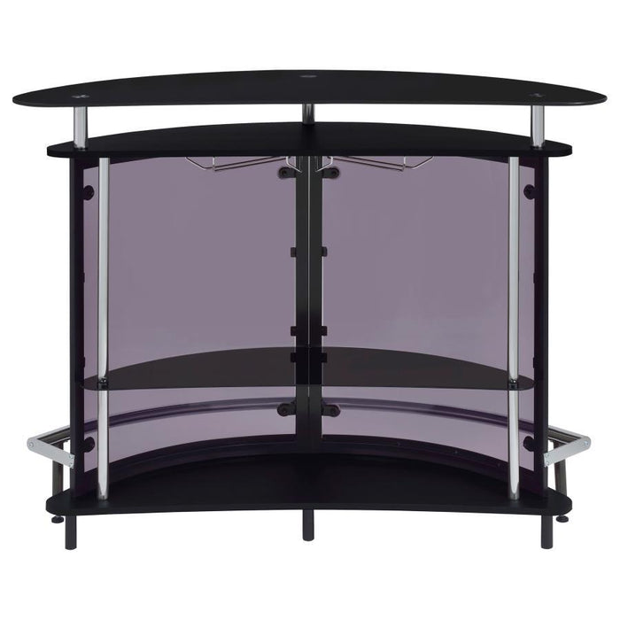 Amarillo - Freestanding Glass Top Home Bar Wine Cabinet