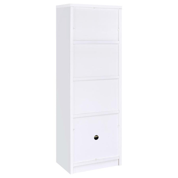 Laughlin - 3-piece Entertainment Center TV Stand - White