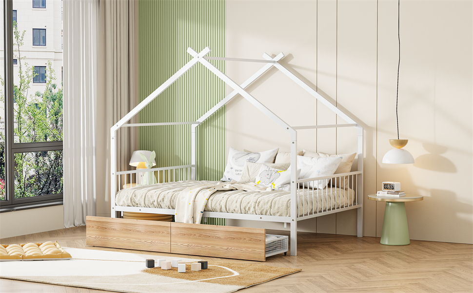 Adorable House Design Bed