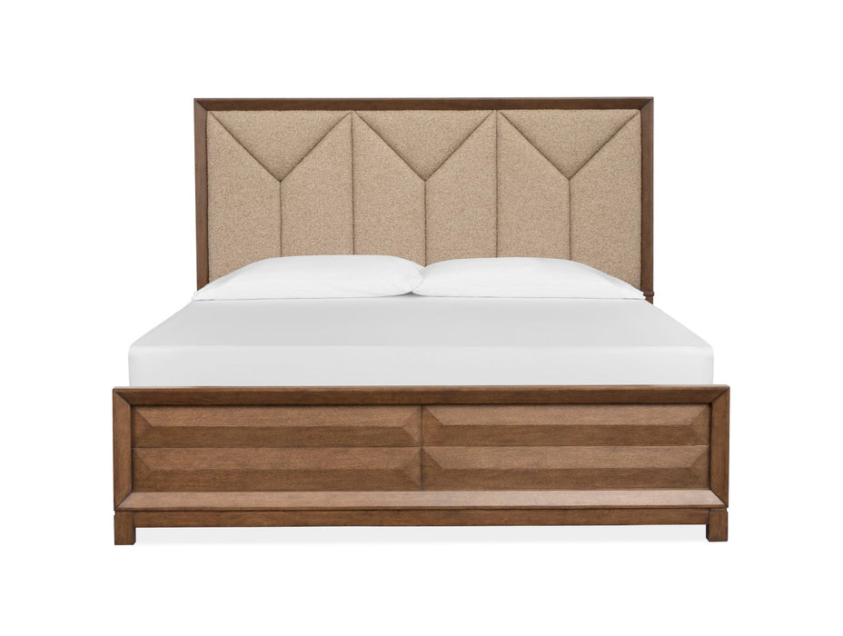 Callisto - Upholstered Panel Bed