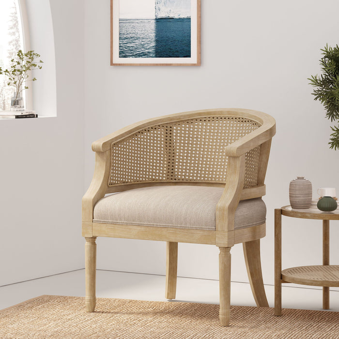 Accent Chair - Beige / Natural