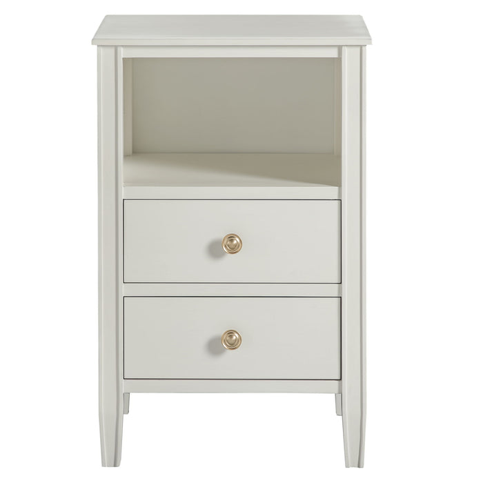 Winston - 2 Drawer Storage Nightstand