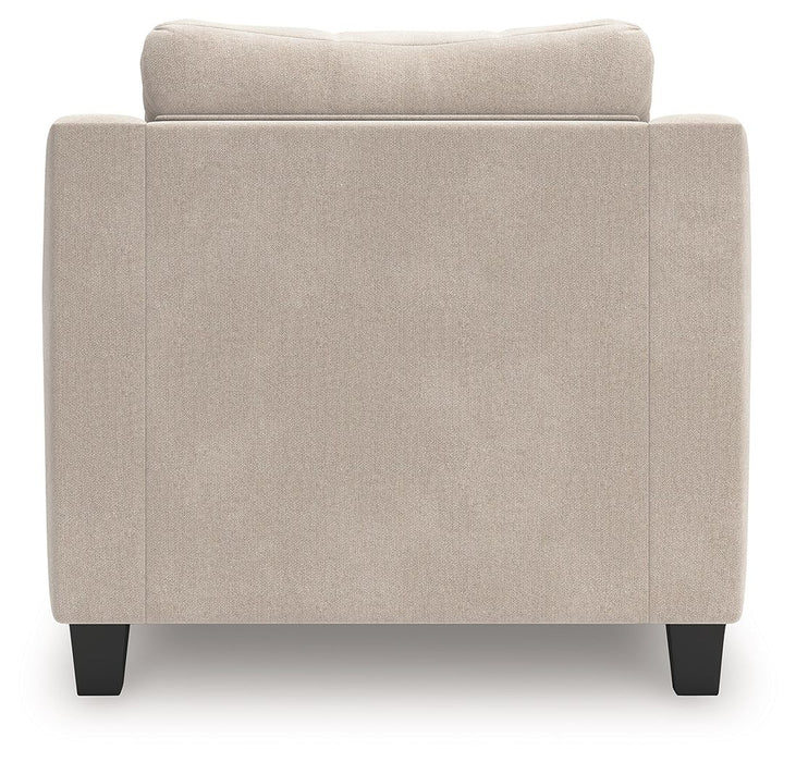 Willarae - 2 Pc. - Chair And A Half, Ottoman - Taupe