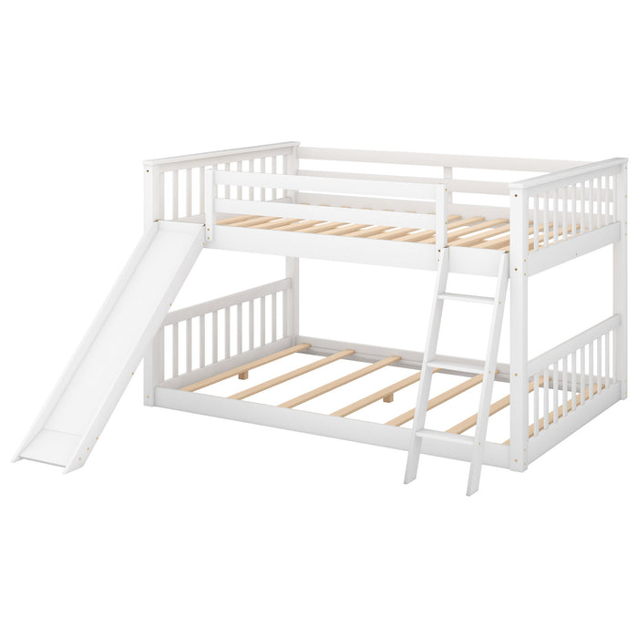 Bunk Bed & Convertible Slide And Ladder