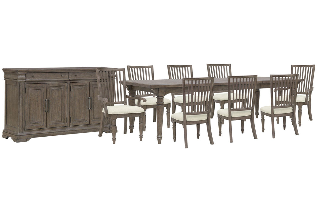 Madison Ridge - Extendable Leg Dining Table Set