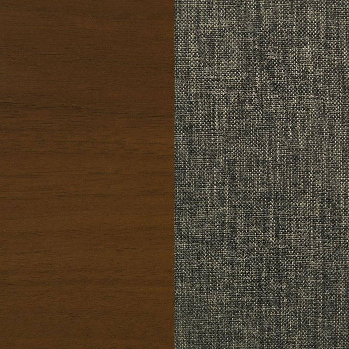 Malone - Padded Wood Dining Arm Chair (Set of 2) - Dark Walnut