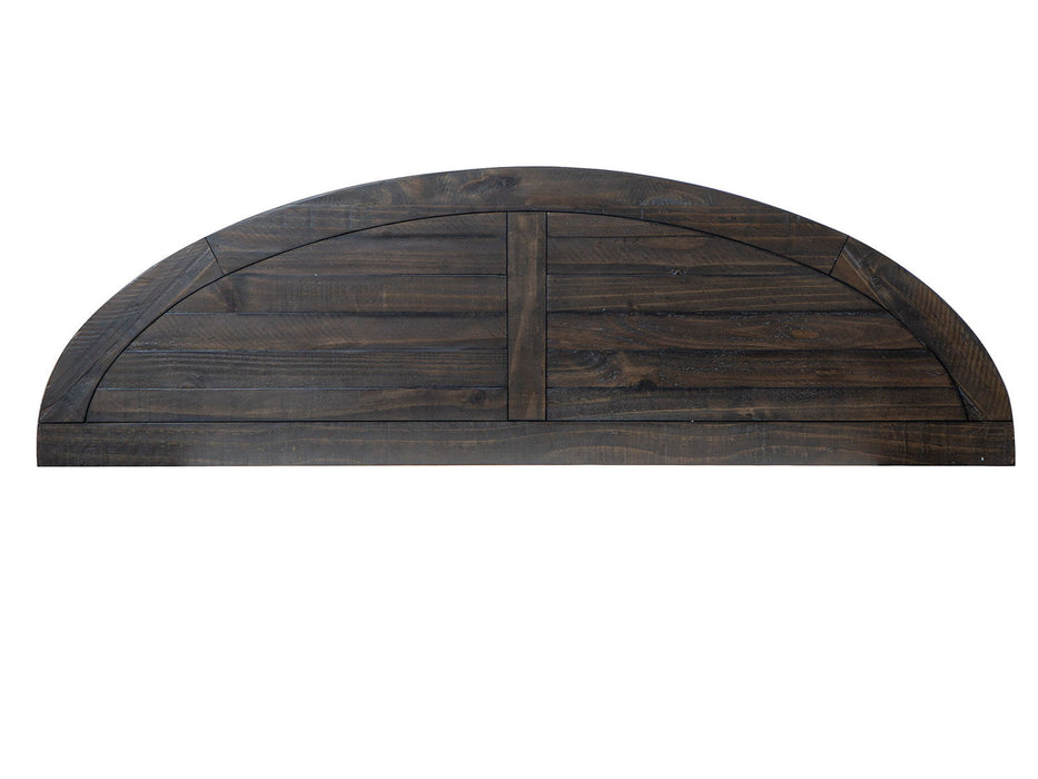 Boswell - Demilune Sofa Table - Peppercorn