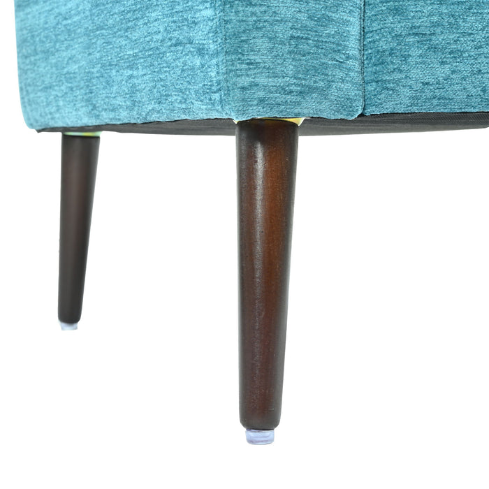 Modern Accent Upholstered Armchair With Pillow