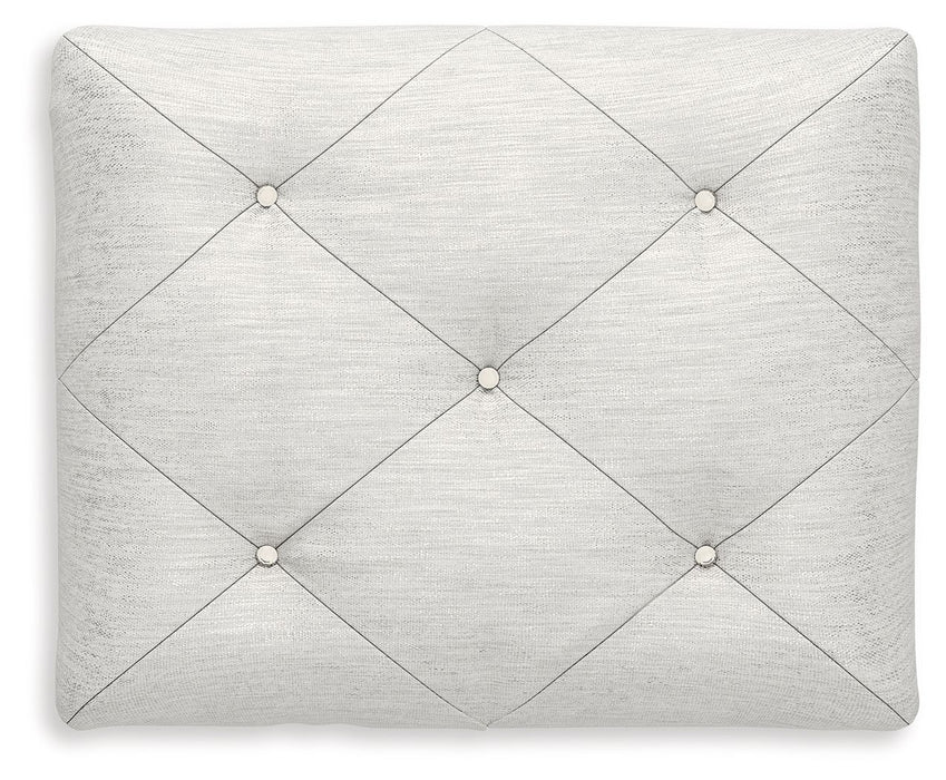 Kozlani - Vanity Upholstered Stool - White