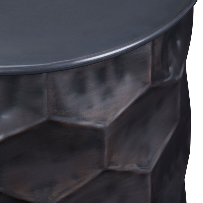 Whitney - Handcrafted Metal Storage Table