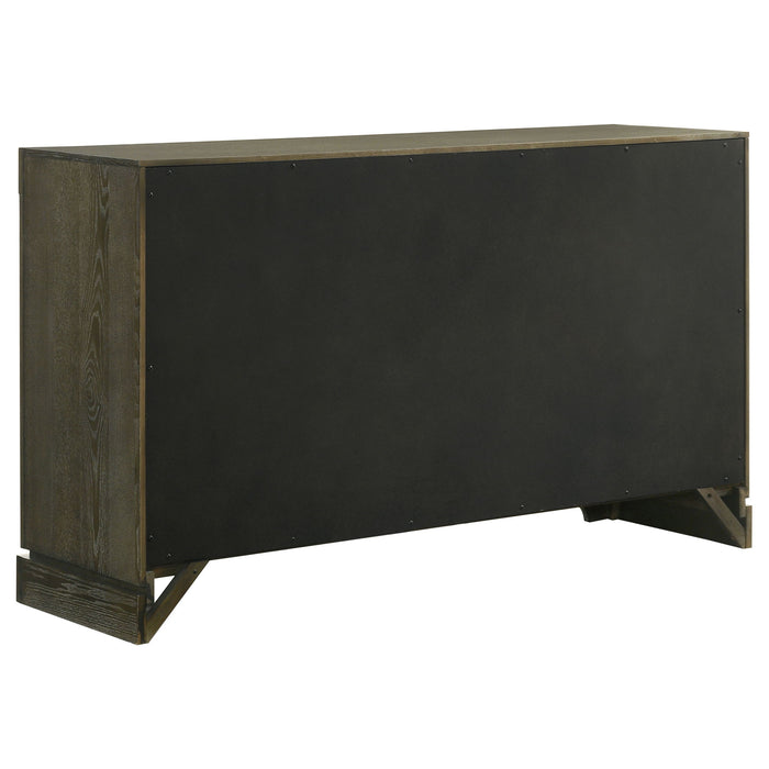 Harbington - Bedroom Set With Upholstered Headboard