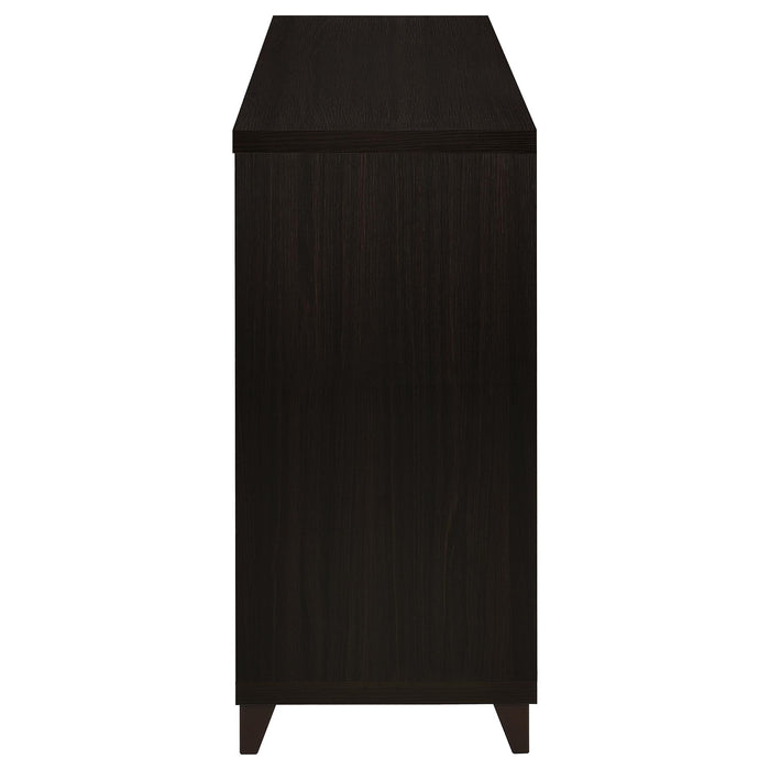 Barnaby - 4 Piece Rectangular Entertainment Center - Cappuccino