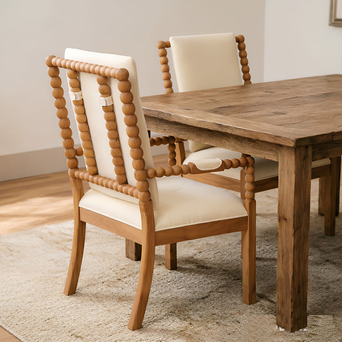 Dining Chairs With Ergonomic Design (Set of 2)