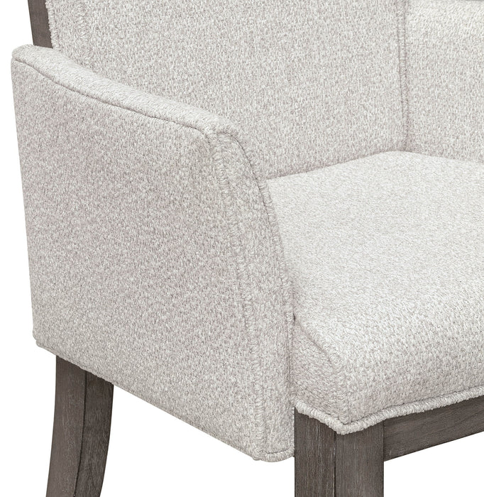 Anderson Park - Upholstered Arm Chair (Set of 2) - Moose Trail / Frontier Brown