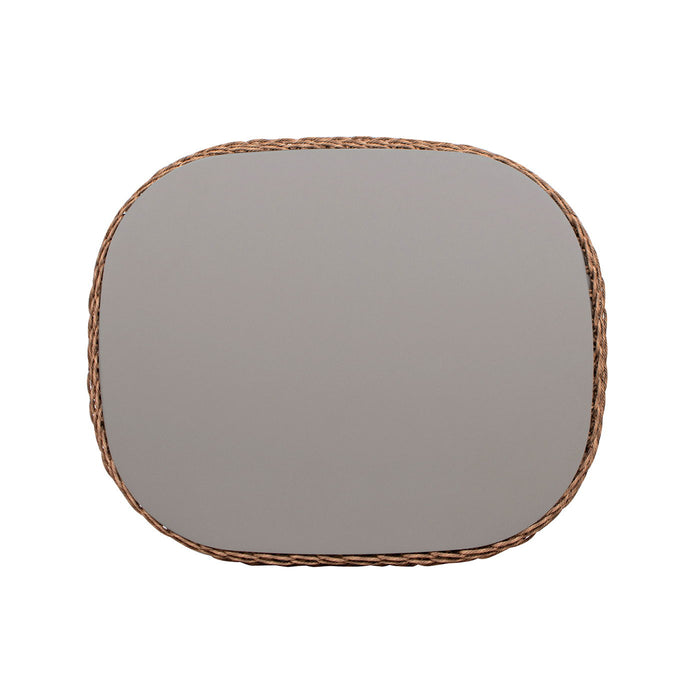 Willow - Oval Woven Patio Coffee Table, Wicker Frame