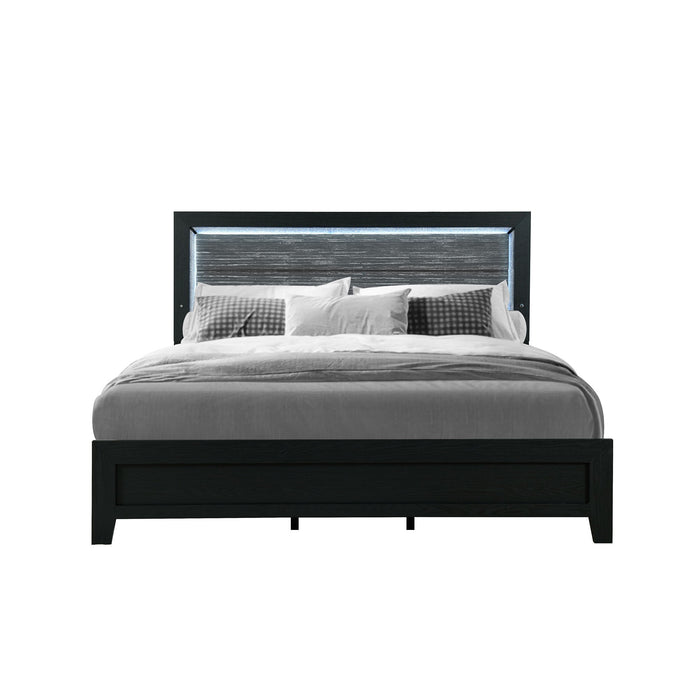 Carlos - Modern Design Bed With LED