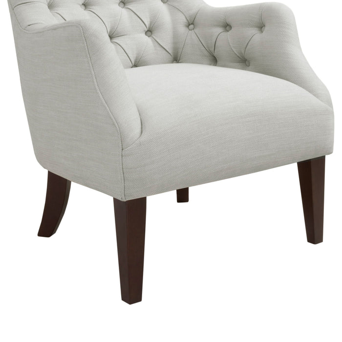 Hannah - Button Tufted Wing Chair