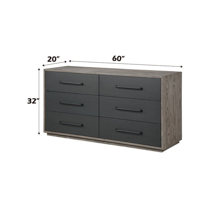 Estevon - Dresser - Gray Oak
