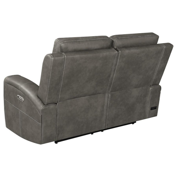 Brickston - Triple Power Reclining Loveseat