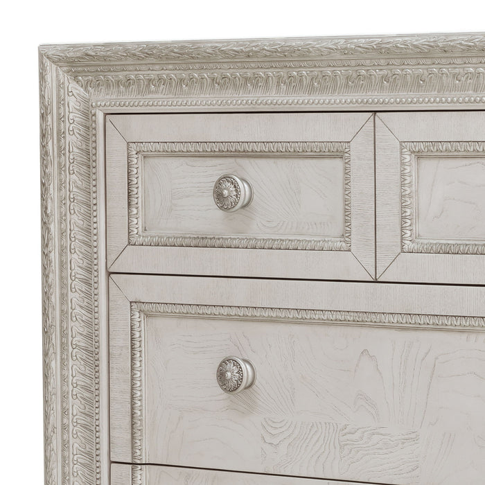 Camila - 6 Drawer Chest - Creamy White