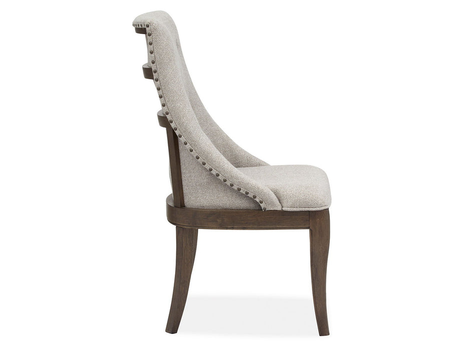 Roxbury Manor - Dining Arm Chair With Upholstered Seat and Back (Set of 2) - Homestead Brown