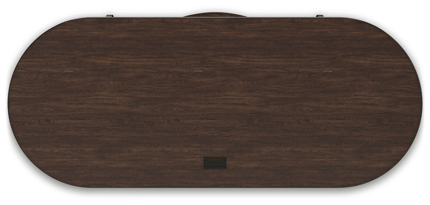 Korestone - Home Office Desk - Warm Brown