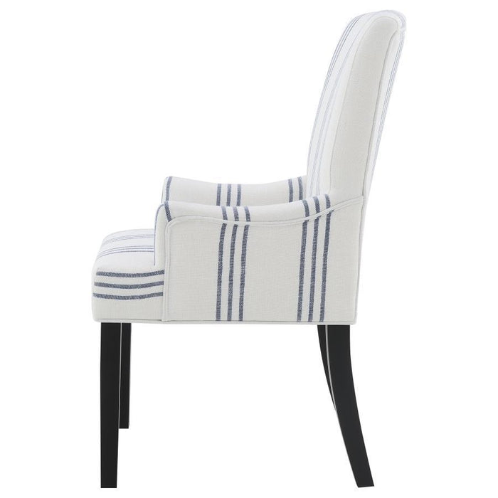 Herran - Upholstered Arm Chair - Beige