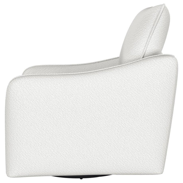 Madia - Upholstered Sloped Arm Swivel Glider Chair