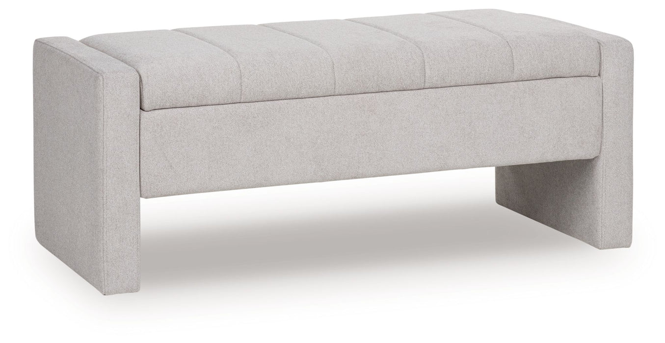 Akselman - Storage Bench - Gray