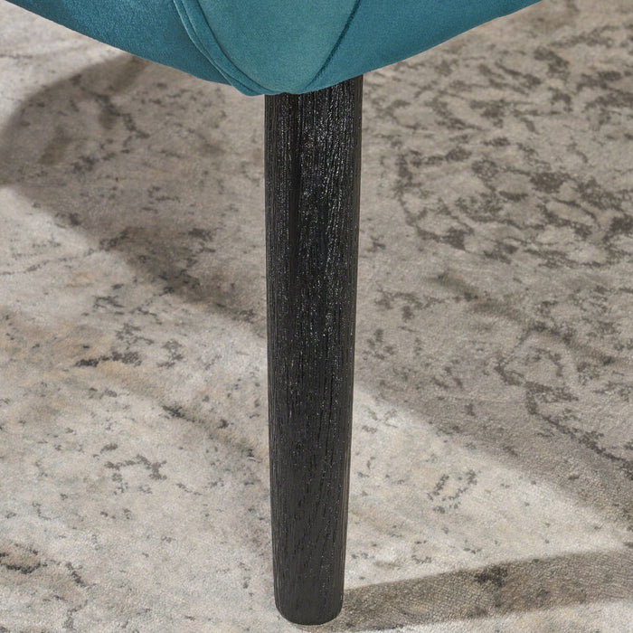 Alyssa - Mid Century Upholstered Arm Chair With Wingback Design