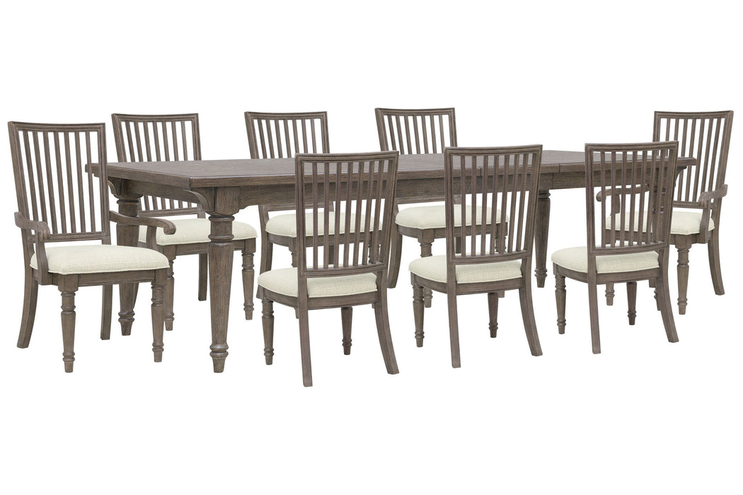 Madison Ridge - Extendable Leg Dining Table Set