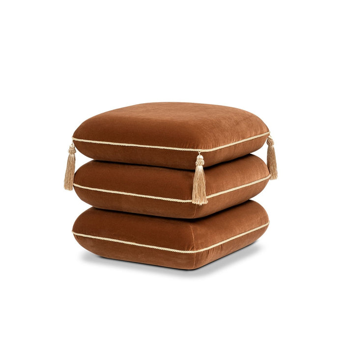 Monarch - Squared Upholstered Ottoman