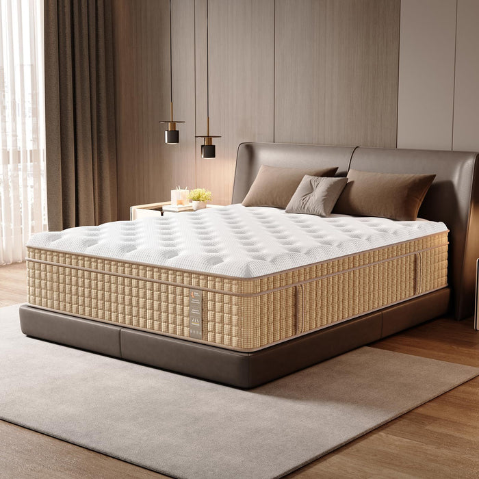 12" Hybrid Mattress With Innersprings & Gel Memory Foam