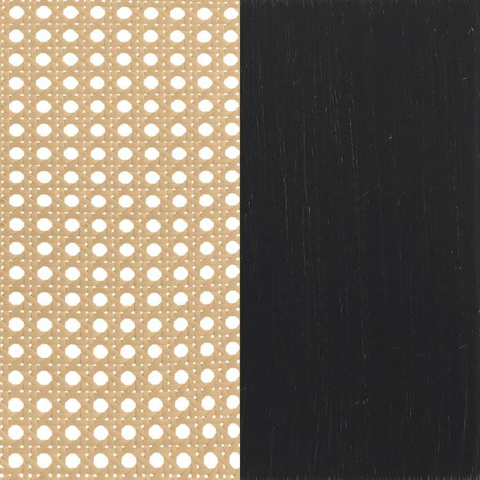 Lanewood - Open Cane Rattan Metal Bed