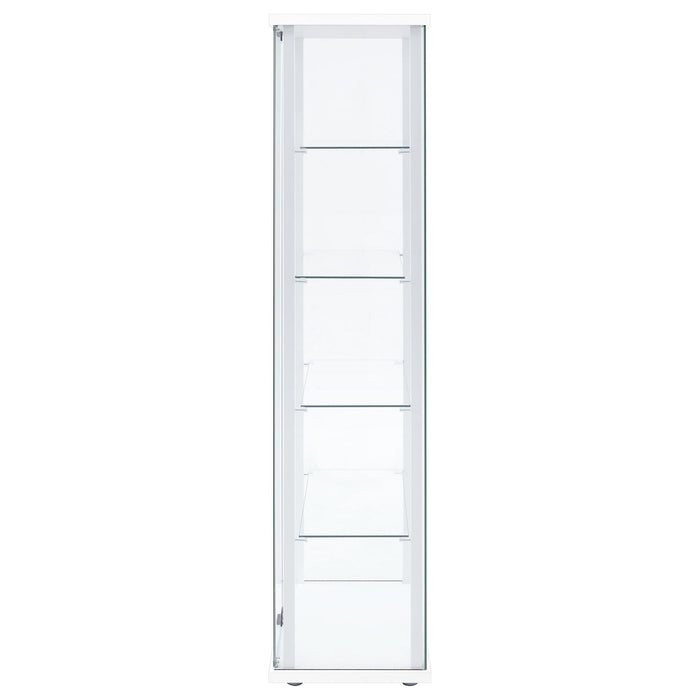 Hyacinth - 4 Shelf Curio Cabinet
