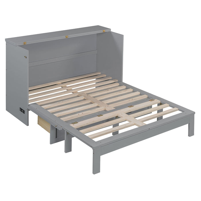 Murphy Bed With Large Drawers