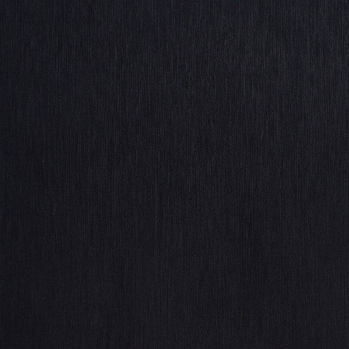 Marceline Wood Twin LED Panel Bed Black
