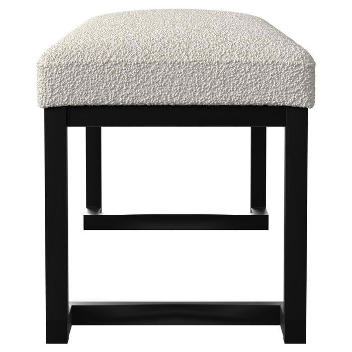 Mesa - Boucle Upholstered Tufted Accent Bench