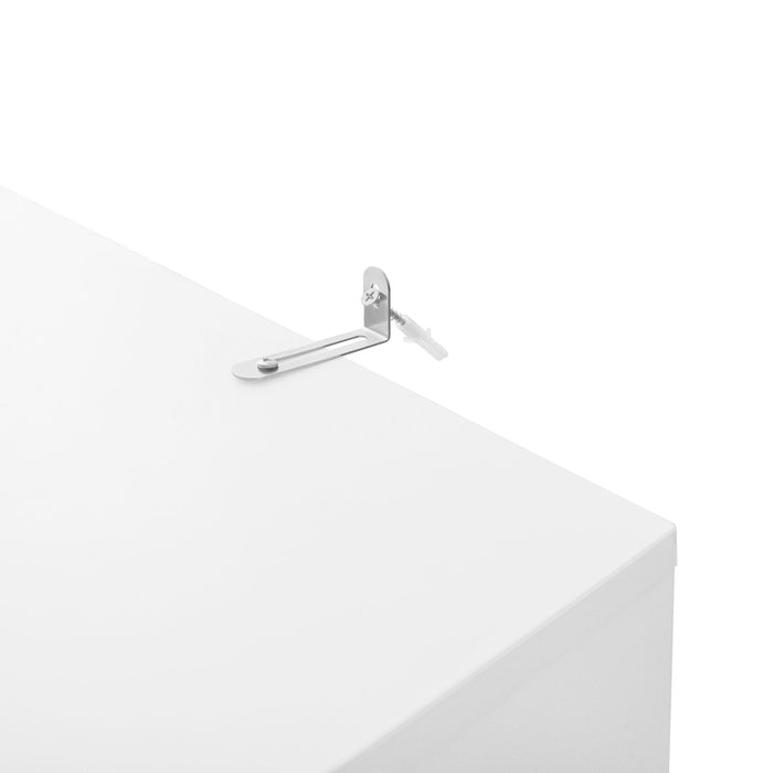 Modern Accent Storage Cabinet For Living Room, Bedroom, Dining Room, Or Study - White