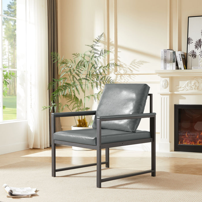 Retro Leisure Accent Chair With Extra Soft Padding